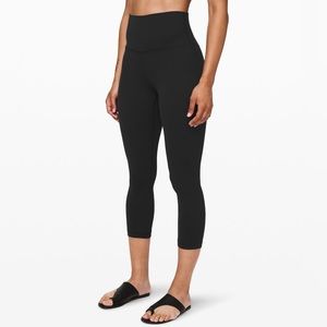 Lululemon Black Cropped Leggings